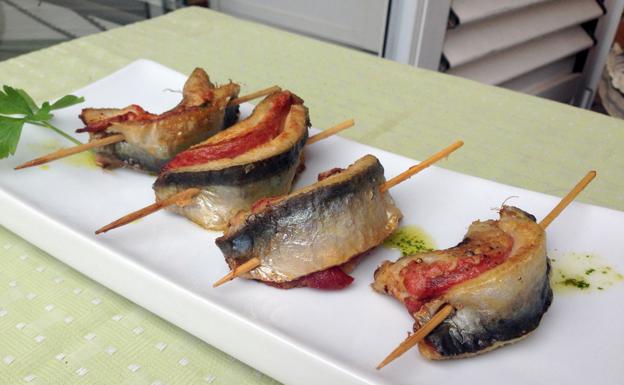 Sardinas rellenas