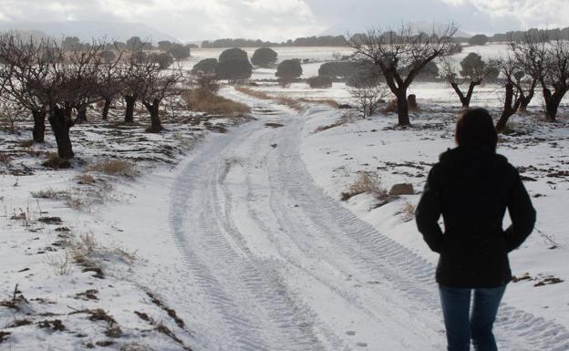 La Región de Murcia estará en alerta naranja por nieve hasta el viernes