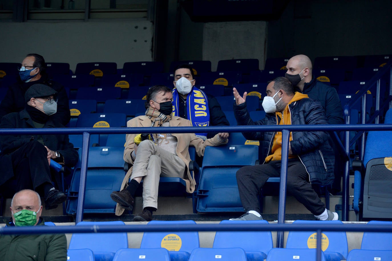 La victoria del UCAM sobre el Recreativo Granada, en imágenes