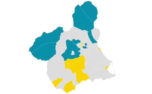 Los 10 municipios donde más sube la incidencia de la Covid y los 10 donde menos crece