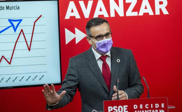 Conesa reclama a López Miras «reforzar la atención primaria y la salud pública regional»