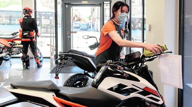 El temor a los contagios reactiva el mercado regional de ciclomotores