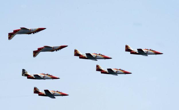 El caza de la Patrulla Águila perdió un 26% para mantenimiento antes de los últimos accidentes