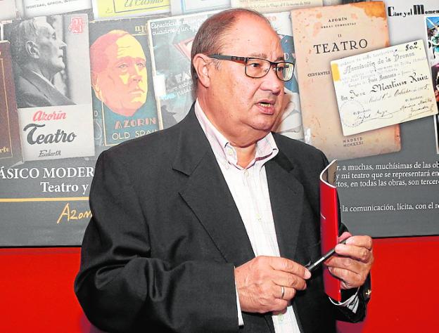 Fallece José Payá, gran defensor del legado literario de Azorín