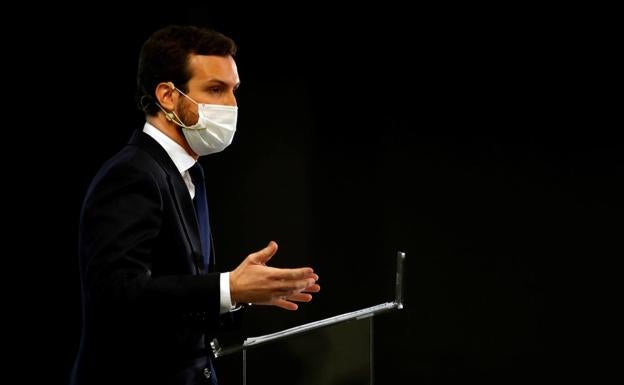 Casado dice que la dimisión de Villegas dejó clara la «ejemplaridad» que exige al frente del PP
