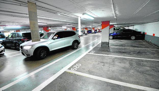 Los parkings subterráneos de Murcia pierden el 70% de sus ingresos