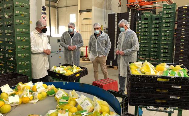 Luengo destaca la apuesta por la agricultura ecológica en la Región