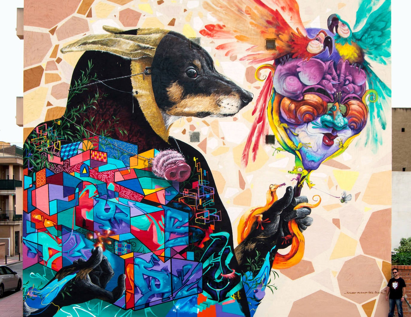 El arte que embellece las calles