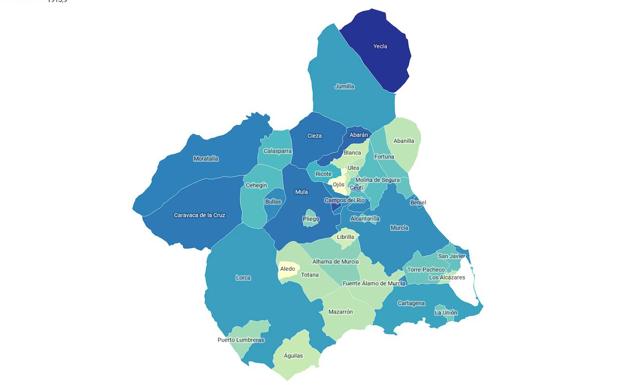 Los municipios reducen la incidencia de la Covid: consulta su evolución en las últimas dos semanas