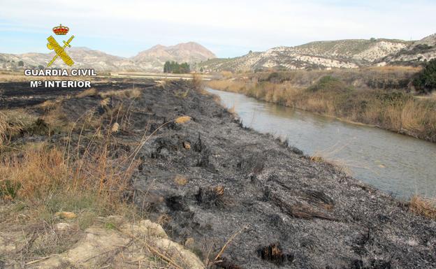 Investigan a un vecino de Moratalla por originar un incendio forestal por la quema de restos agrícolas
