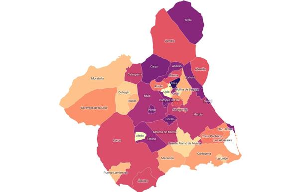 Tres de cada cuatro municipios aún registran mayor incidencia que al final de la segunda ola