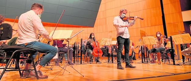Cita con el violinista y director David Grimal