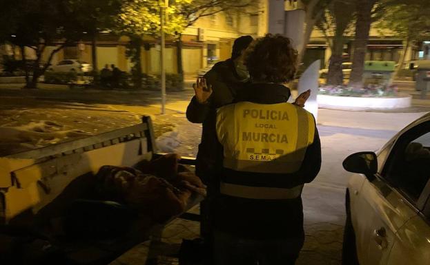 El Ayuntamiento de Murcia ha atendido a 84 personas sin hogar desde el comienzo de la 'Operación Frío'