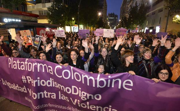 Las periodistas feministas de la Región no se manifestarán en las calles el próximo 8-M