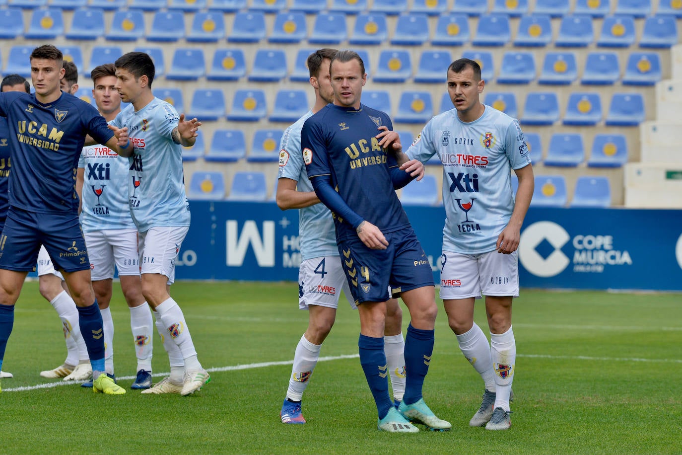 Victoria del UCAM ante el Yeclano en el BeSoccer La Condomina
