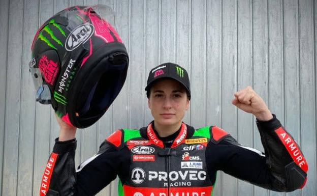 Ana Carrasco: «Por mi cabeza no pasa otra cosa que luchar por el título»