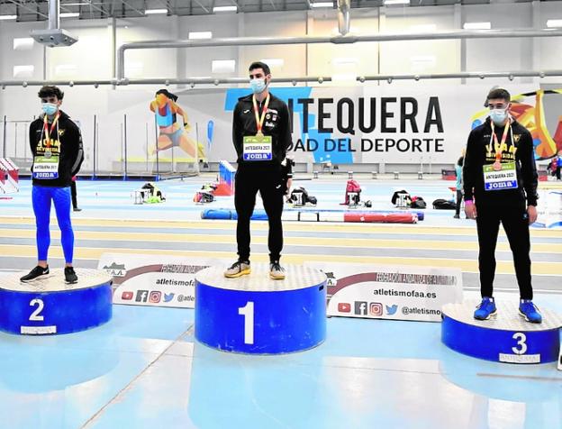 Récords, plata y bronce en el Nacional de Antequera