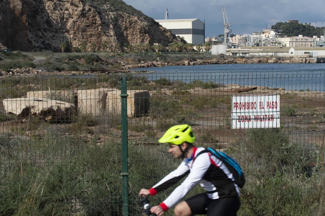 Defensa cede el Espalmador para crear zonas de ocio, deportivas y culturales en Cartagena en 2022