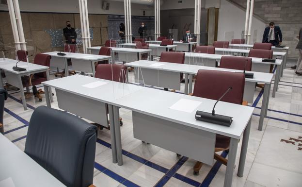 La Asamblea suspende toda su actividad y se prepara para debatir la moción de censura los días 17 y 18