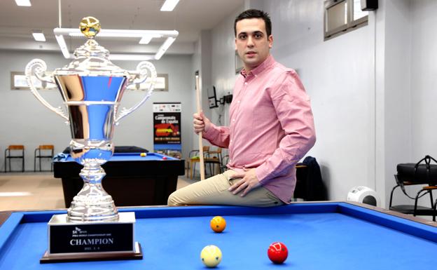 Juan David Zapata, el campeón del mundo que llegó al billar «por casualidad»