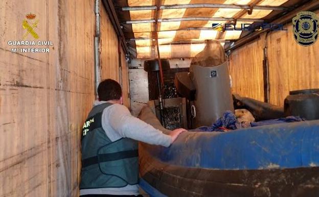 Desarticulada en Huelva una red que usaba las costas de la Región de Murcia para introducir grandes cantidades de droga