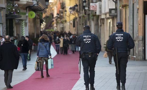 La Policía Local de Murcia impone más de 1.000 sanciones por saltarse las restricciones contra el coronavirus durante el fin de semana