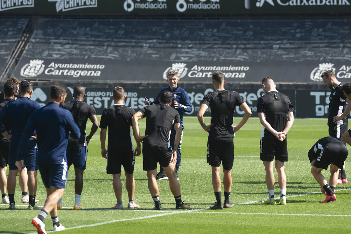 Entrenamiento del FC Cartagena