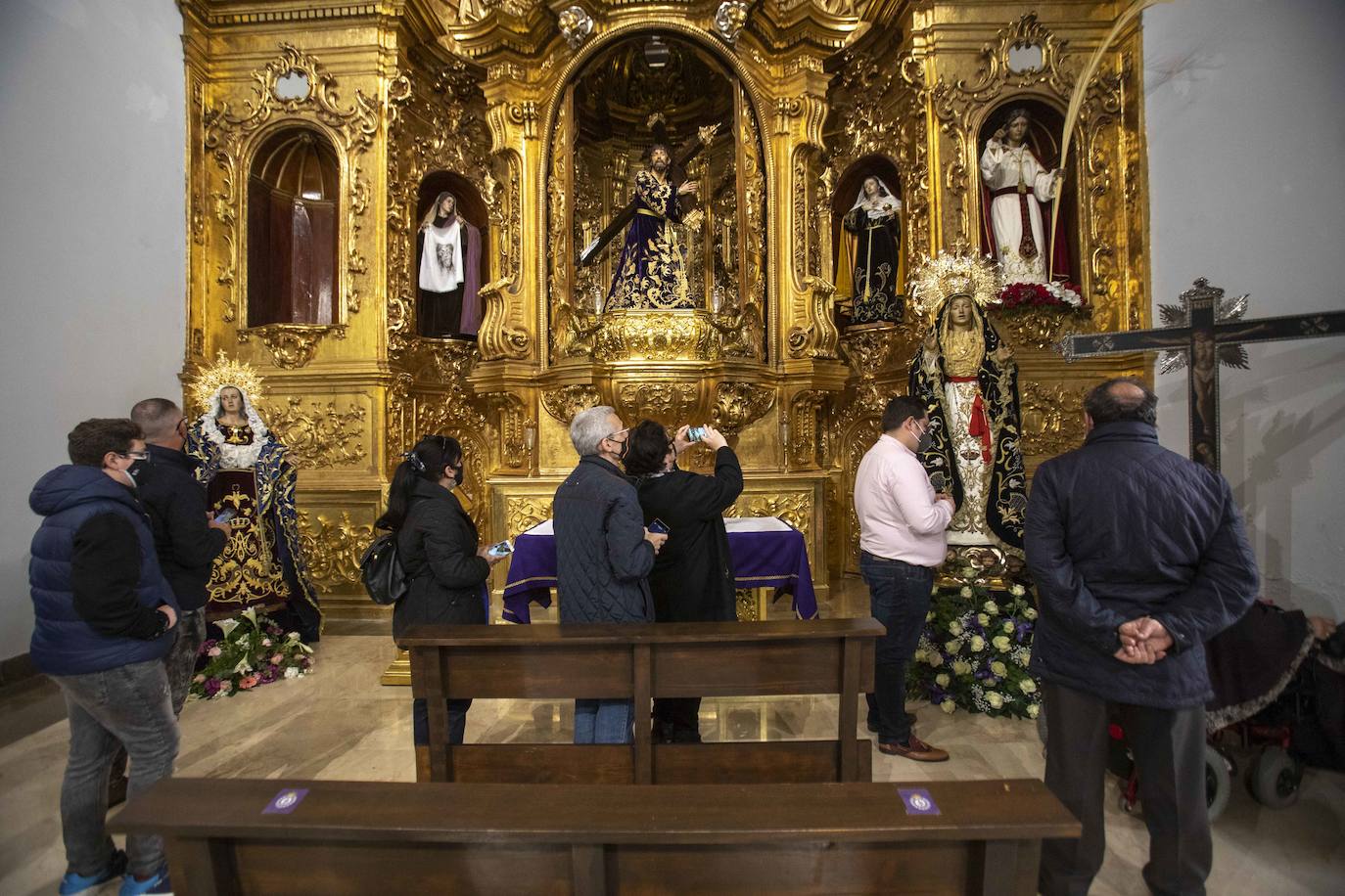 Visitas con precaución en las capillas de Cartagena