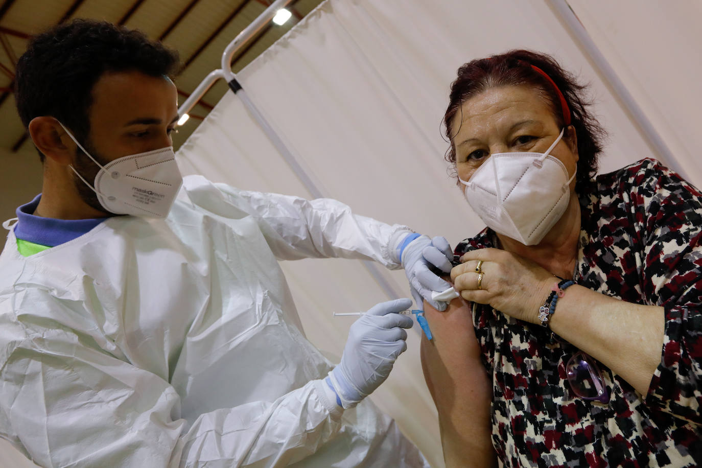 Vacunación contra la Covid-19 en Cieza