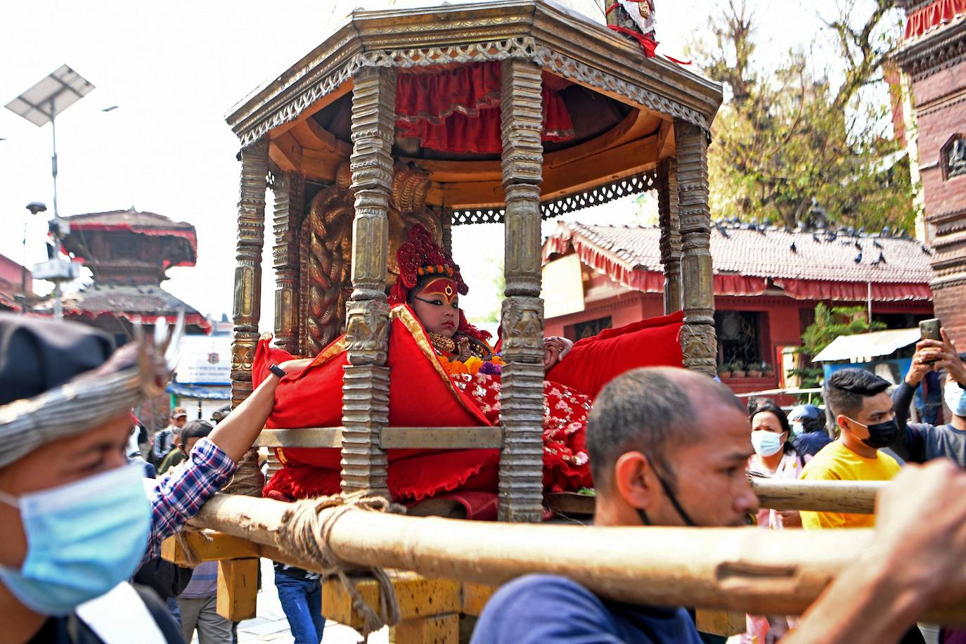 La diosa viviente de Nepal