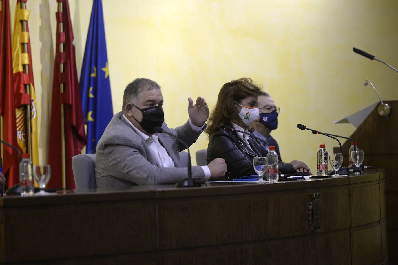 Reunión del Círculo por el Agua de las tres provincias en la Cámara de Comercio de Murcia