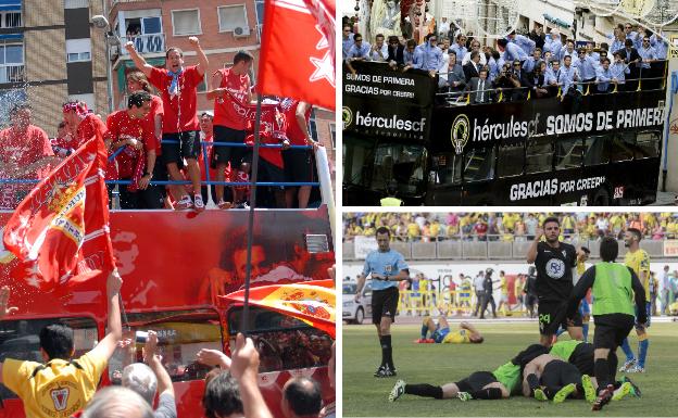 Tres históricos en la cuerda floja