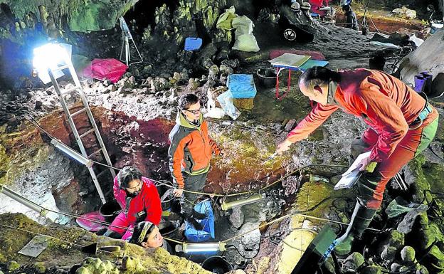 Recuperan ADN de varios neandertales del suelo de una cueva de Atapuerca