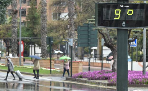 Otra borrasca atlántica traerá lluvias generalizadas a partir del jueves a la Región de Murcia