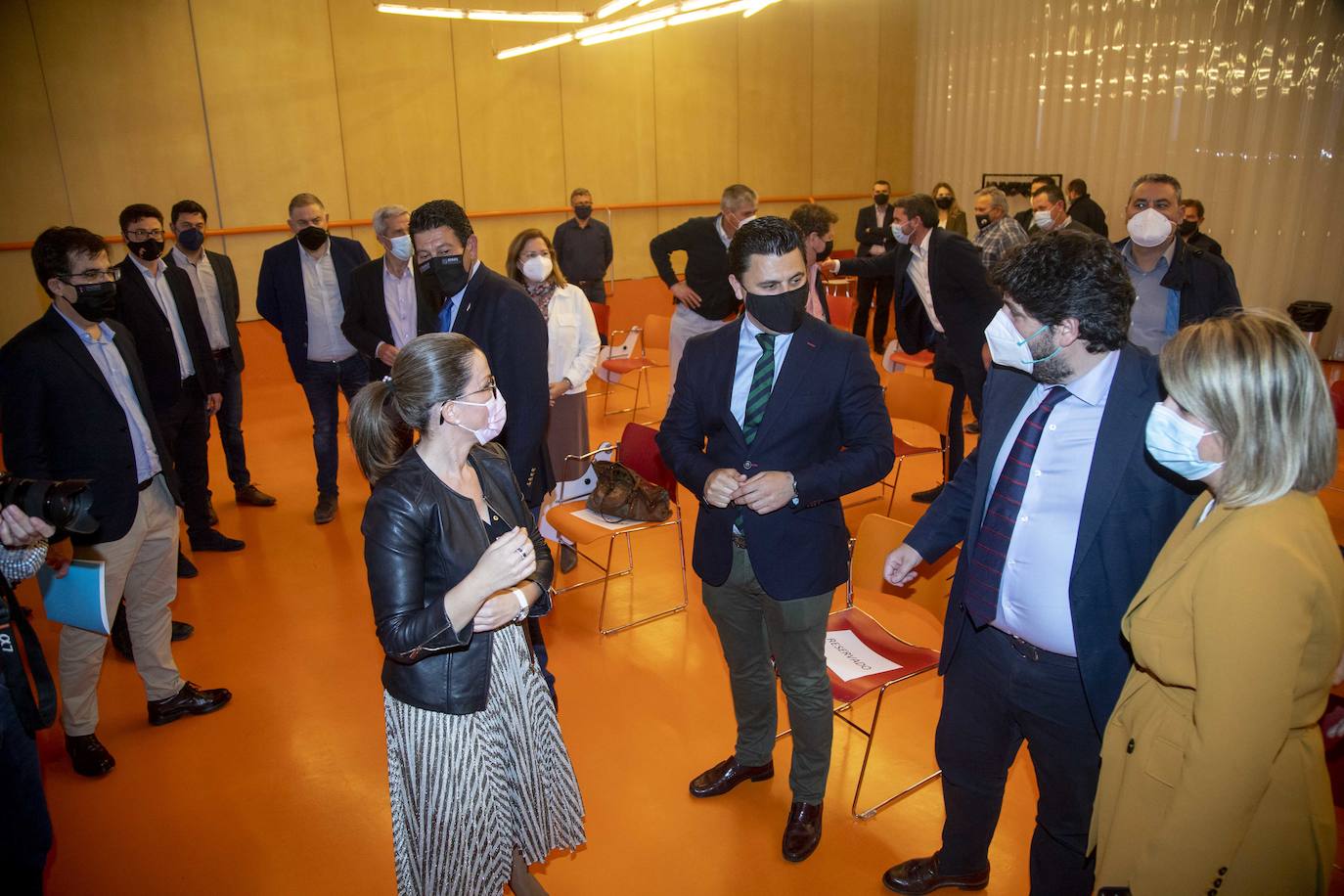 Encuentro con los regantes del Campo de Cartagena