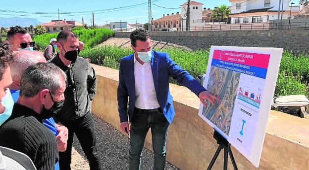 El futuro puente de El Raal tendrá dos carriles para coches