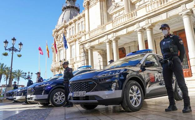 La Policía Local de Cartagena incorpora cuatro nuevos todoterrenos para patrullar