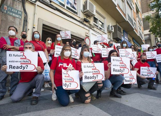 Los trabajadores de Icono Enterprise se lanzan a la calle para pedir a Vodafone que recapacite