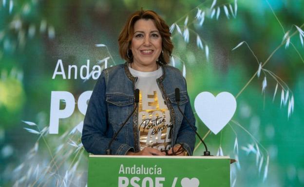 Susana Díaz reclama autocrítica en el PSOE tras los resultados de Madrid