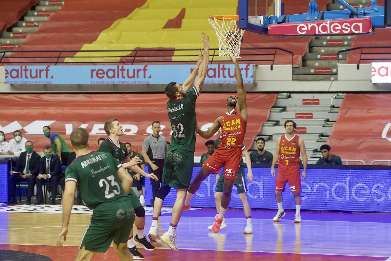 Las mejores fotografías del UCAM Murcia-Unicaja