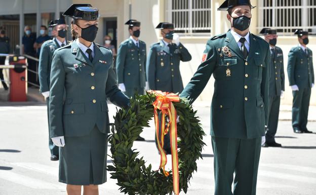 La Guardia Civil celebra en la Región un acto conmemorativo por el 177 aniversario de su fundación