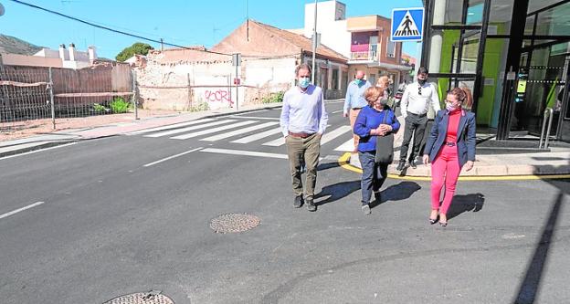 La renovación de las tuberías evitará inundaciones en la calle Mayor de Canteras
