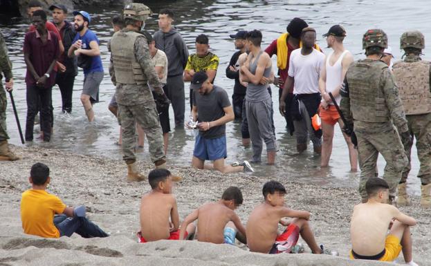 La Comunidad acogerá a siete de los menores extranjeros llegados a Ceuta