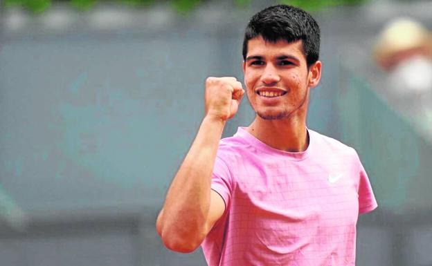 Alcaraz, el jugador más joven del 'Top 100'