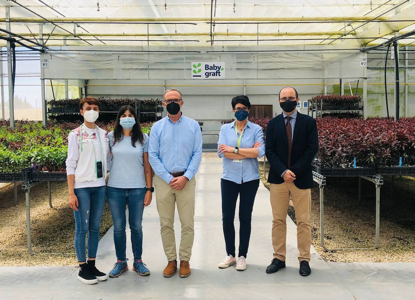 El director del INFO visita las instalaciones de la empresa Invisa Biotecnología Vegetal