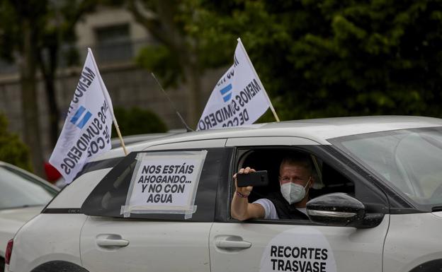 La cúpula de Ciudadanos indicó a sus altos cargos que no acudieran a la protesta de los regantes