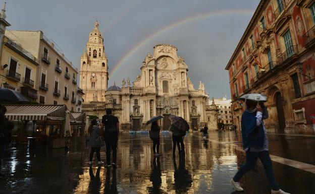 Las lluvias del viernes darán paso a un fin de semana marcado por el sol y la estabilidad en la Región de Murcia