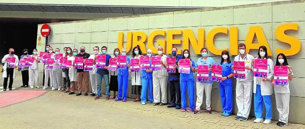 Concentraciones por la especialidad de Urgencias