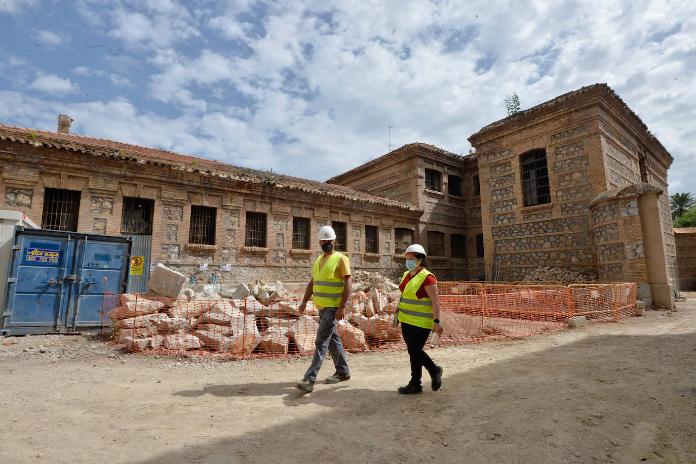 Obras de rehabilitación de la la antigua Prisión Provincial de Murcia