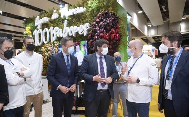 Miras: «La Región se presenta en Madrid Fusión como referente gastronómico con los mejores productos y chefs»